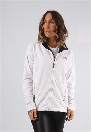 FLEECE JACKET ZIP UP THE NORTH FACE VINTAGE UK 12 (BJ4G)