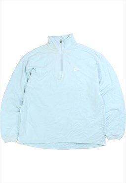 Vintage 90's Nike Sweatshirt Quarter Zip Swoosh