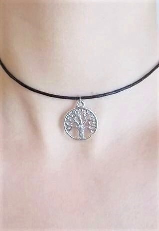 TREE OF LIFE CHOKER - CORD CHOKER