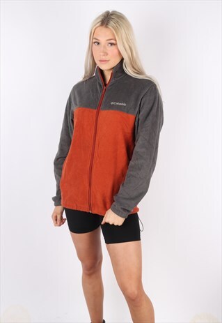 VINTAGE COLUMBIA FLEECE JACKET SWEATER JUMPER M/L OUTDOORS