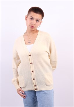 Vintage Benetton Buttoned Cardigan in White