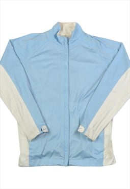 Vintage Jacket Waterproof Blue/White Ladies Large