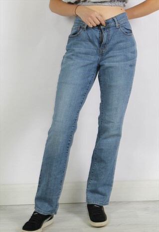 VINTAGE LEVIS 505 STRAIGHT LEG FIT JEANS BLUE W32