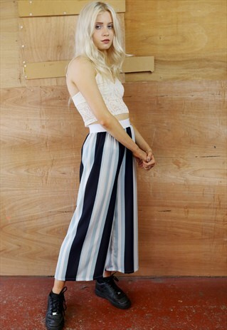 SUMMER BLUES CROP PANTS