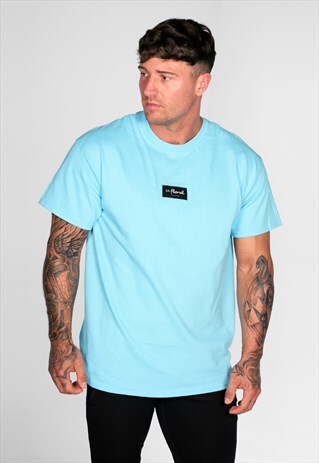 SUPREME T-SHIRT - TURQUOISE BLUE
