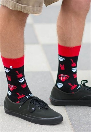 ROCK & ROLL & GUITAR MUSIC SOCKS