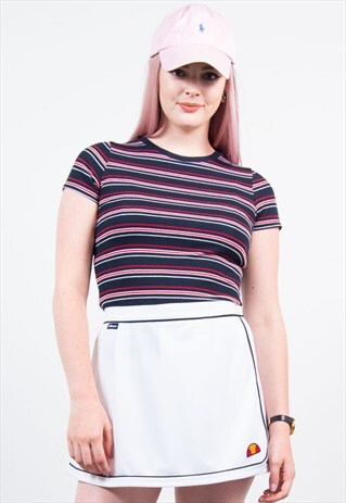 VINTAGE WHITE ELLESSE TENNIS SKIRT