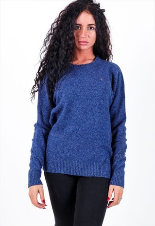 VINTAGE HILFIGER DENIM KNITWEAR JUMPER K496