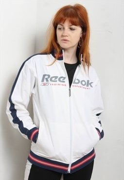 Vintage Reebok Shell Jacket White