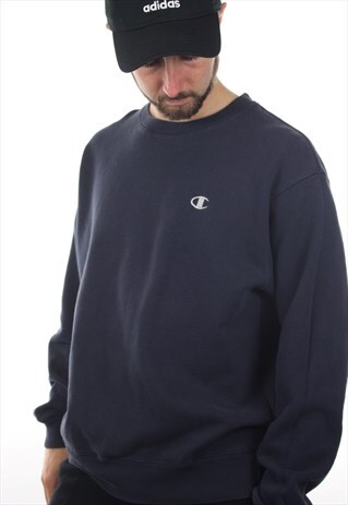 VINTAGE CHAMPION USA SMALL LOGO SWEATSHIRT JUMPER