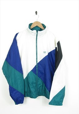 Vintage USA Olympics 80s Rare 90s Track Shell Jacket M