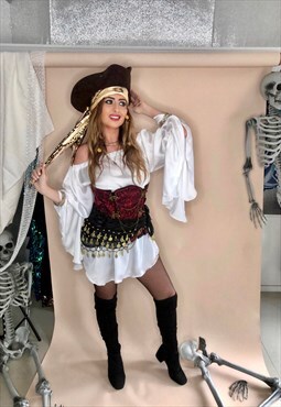 Ladies Pirate Halloween Costume