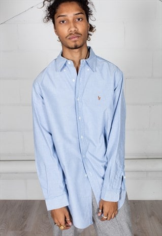VINTAGE RALPH LAUREN OXFORD SMART UNISEX SHIRT