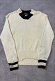 VINTAGE POLO RALPH LAUREN KNITTED JUMPER PATTERNED SWEATER