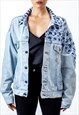 Blue sustainable denim jacket