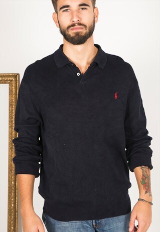 VINTAGE 80S POLO RALPH LAUREN JUMPER / R4134C400