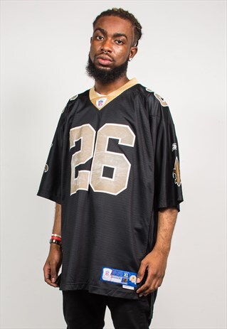 REEBOK VINTAGE 90'S NFL NEW ORLEANS SAINTS USA JERSEY
