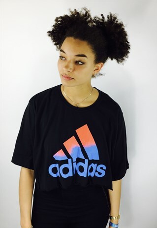 ADIDAS CROP TOP T SHIRT