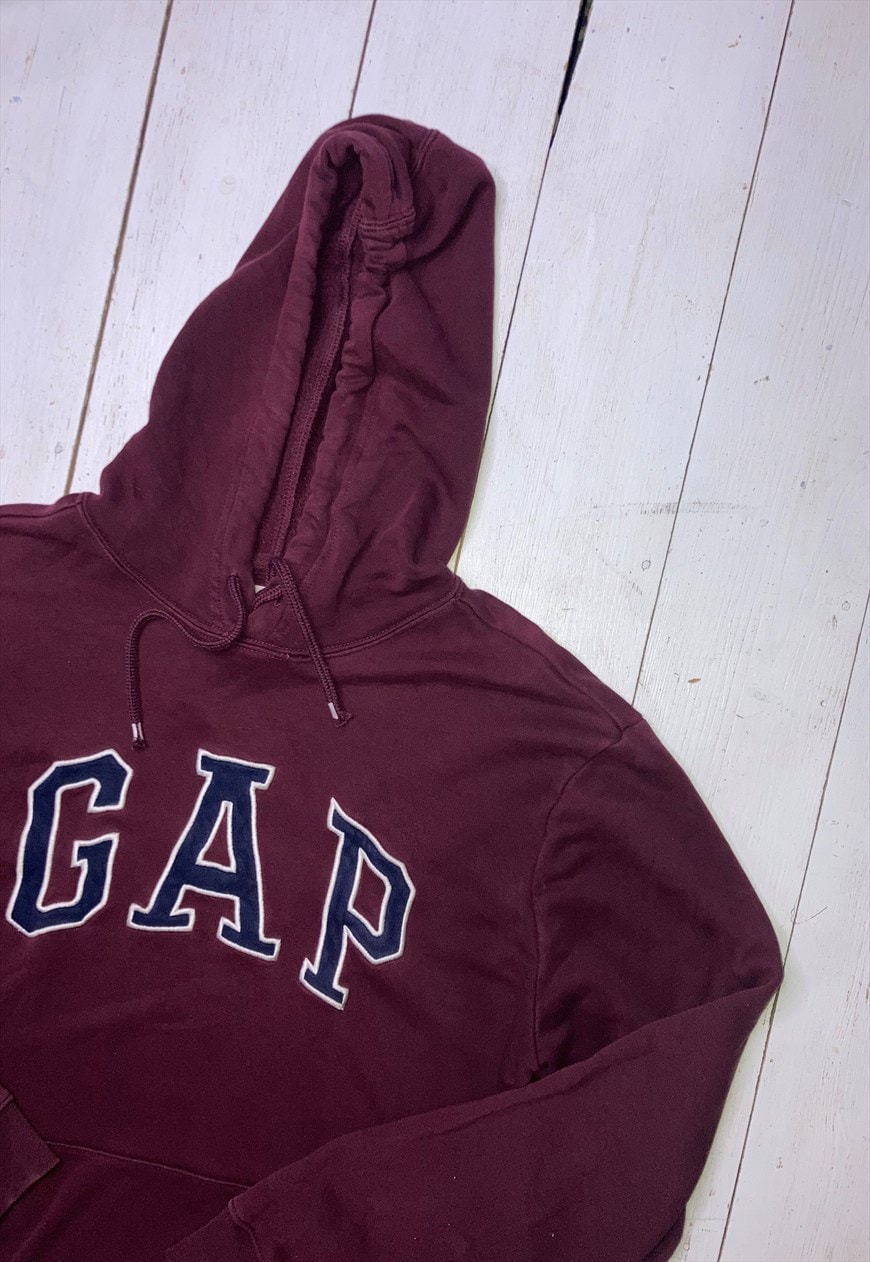 Burgundy 2024 gap hoodie