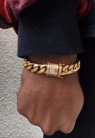 CUBAN BRACELET ICE LOCK