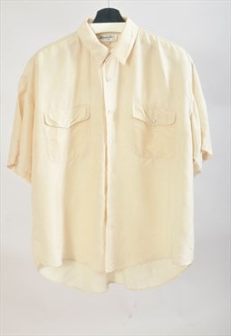 Vintage 90s shirt in beige