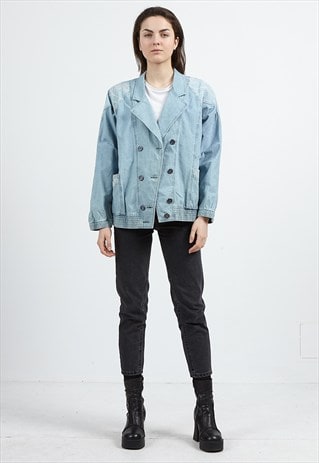 VINTAGE LIGHT BLUE KIELO DENIM JACKET
