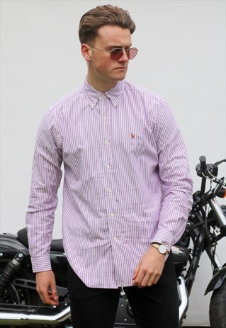 RALPH LAUREN USA PENCIL STRIPED SHIRT