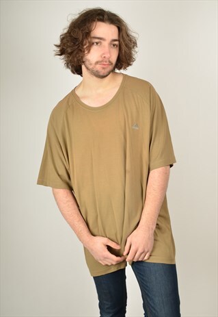 VINTAGE ADIDAS T-SHIRT BROWN
