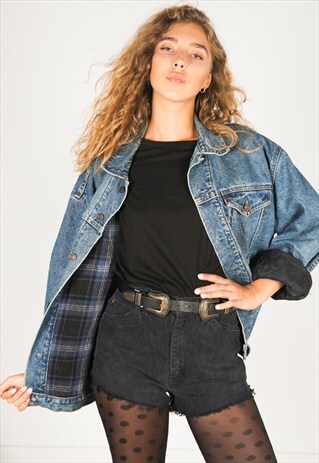 VINTAGE 80S LEVIS WINTER BLANKET JACKET / R1100R002
