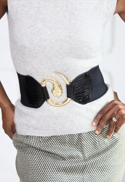 1980s vintage stretch belt