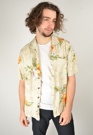 VINTAGE HAWAIIAN PATTERNED SHIRT