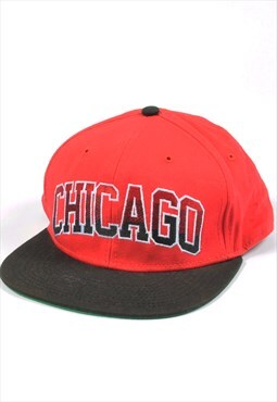 Vintage Chicago Snapback Cap Red CV11894