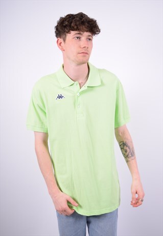 VINTAGE KAPPA POLO SHIRT SLIM FIT GREEN