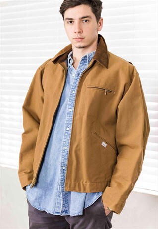 DEADSTOCK VINTAGE CARHARTT JACKET LOGO 90S X 44.6