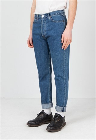 VINTAGE BLUE LEVI'S LEVI'S 670 FIT DENIM JEANS
