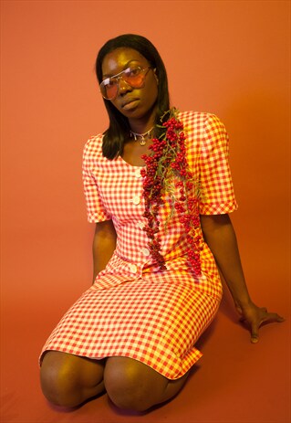 PINK GINGHAM SUIT