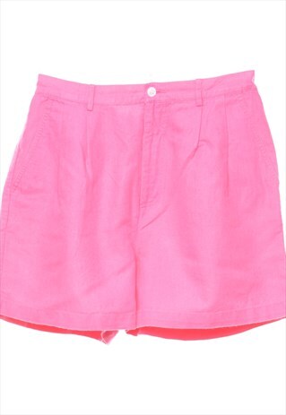 BEYOND RETRO VINTAGE PETITES PINK SHORTS - W30