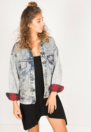 VINTAGE 80S LEVIS WINTER BLANKET JACKET / R1110C442