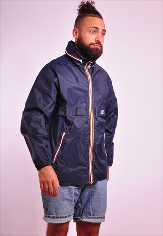 VINTAGE K WAY WATERPROOF FESTIVAL WINDBREAKER JACKET