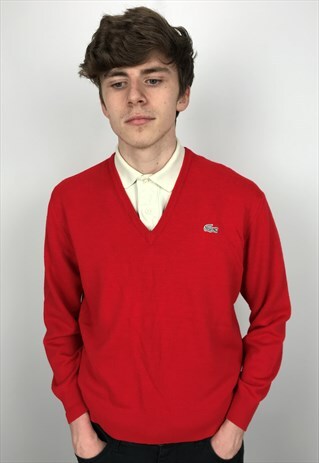 90S VINTAGE CHEMISE LACOSTE JUMPER