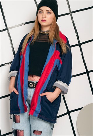 TRACK JACKET - 90S VINTAGE WINDBREAKER