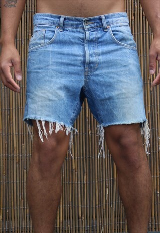 VINTAGE MODIFIED SKINNY DENIM SHORTS