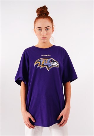 VINTAGE NFL BALTIMORE RAVENS TEE PURPLE