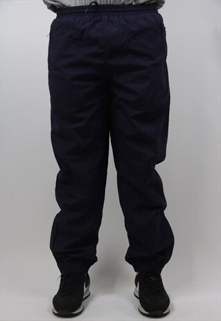 VINTAGE NAVY TRACKSUIT BOTTOMS