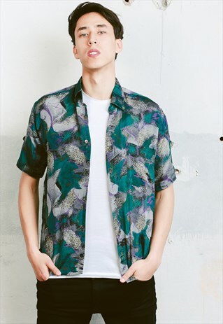 VINTAGE 90S SILK SHIRT