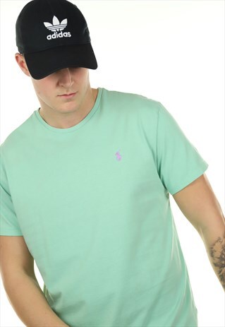 VINTAGE RALPH LAUREN T SHIRT GREEN