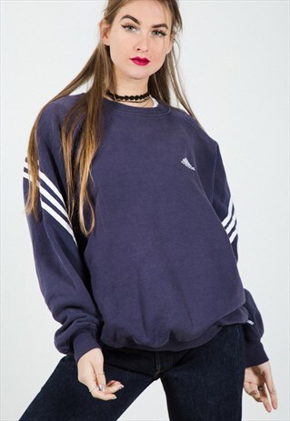 VINTAGE 90'S ADIDAS SWEATSHIRT OVESIZE / S3450