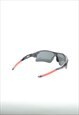 VINTAGE BLACK SPORTS RAVE SUNGLASSES 