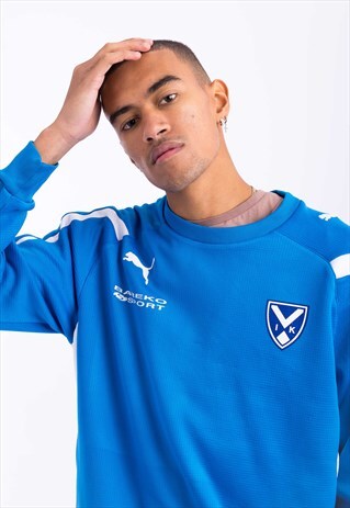 VINTAGE PUMA SWEATSHIRT BLUE