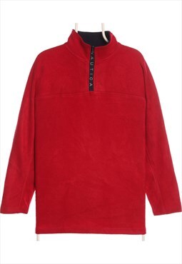 Nautica - Red Quarter Zip Fleece -XLarge